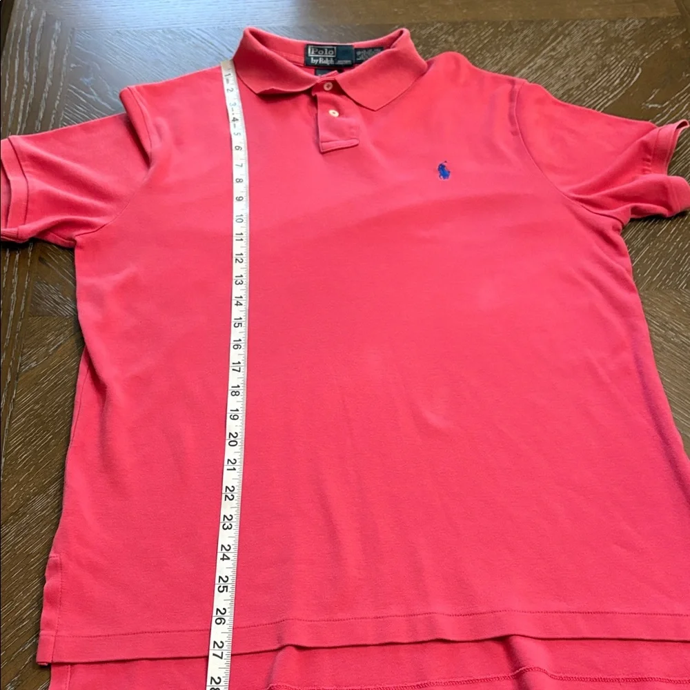 Polo Ralph Lauren blue label spring red shirt sleeve polo shirt Size L